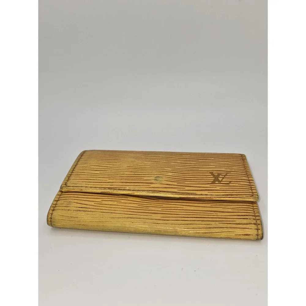 Louis Vuitton‎ Vintage 6 Key Holder Yellow Epi Leather MI0953